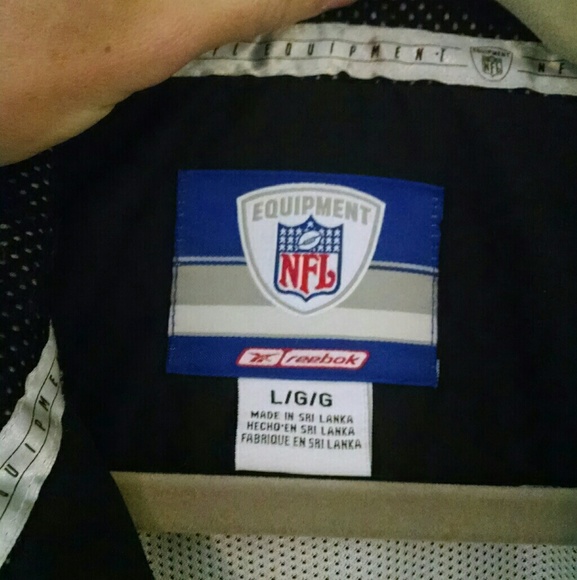 VINTAGE Reebok Raiders 1/4 zip jacket - Picture 3 of 4